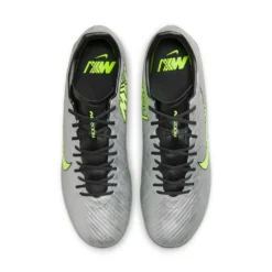 Unisex Nike Zoom Mercurial Vapor 15 Academy XXV MG Soccer Cleats - Metallic Silver/Volt - Regular (D) -Soccer Shoes Shop AURORA FB8399 060 PHCTH001 2000