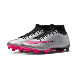 Unisex Nike Zoom Mercurial Superfly 9 Academy XXV MG Soccer Cleats - Metallic Silver/Hyper Pink -Soccer Shoes Shop AURORA FB8402 060 PHCFH001 2000
