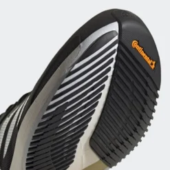 ADIDAS Women's Adizero Adios 6 Running Shoe - Core Black / Cloud White / Wonder White - Regular (B) -Soccer Shoes Shop Adizero Adios 6 Shoes Black H67511 42 detail 1