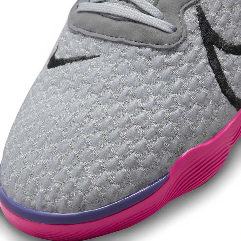 Unisex Nike React Gato IC Soccer Shoe- Lt Smoke Grey/Black 7 Unisex Nike React Gato IC Soccer Shoe- Lt Smoke Grey/Black - Image 7