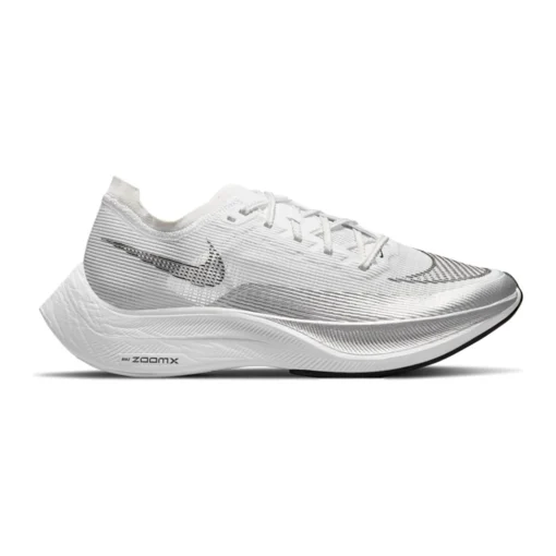 Nike Women's ZoomX Vaporfly Next% 2 Running Shoe - White/Black-Metallic Silver - Regular (B) 5 Nike Women's ZoomX Vaporfly Next% 2 Running Shoe - White/Black-Metallic Silver - Regular (B) -Soccer Shoes Shop CU4123 100 PHSRH000 1