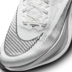 Nike Women's ZoomX Vaporfly Next% 2 Running Shoe - White/Black-Metallic Silver - Regular (B) -Soccer Shoes Shop CU4123 100 PHSYD001 1