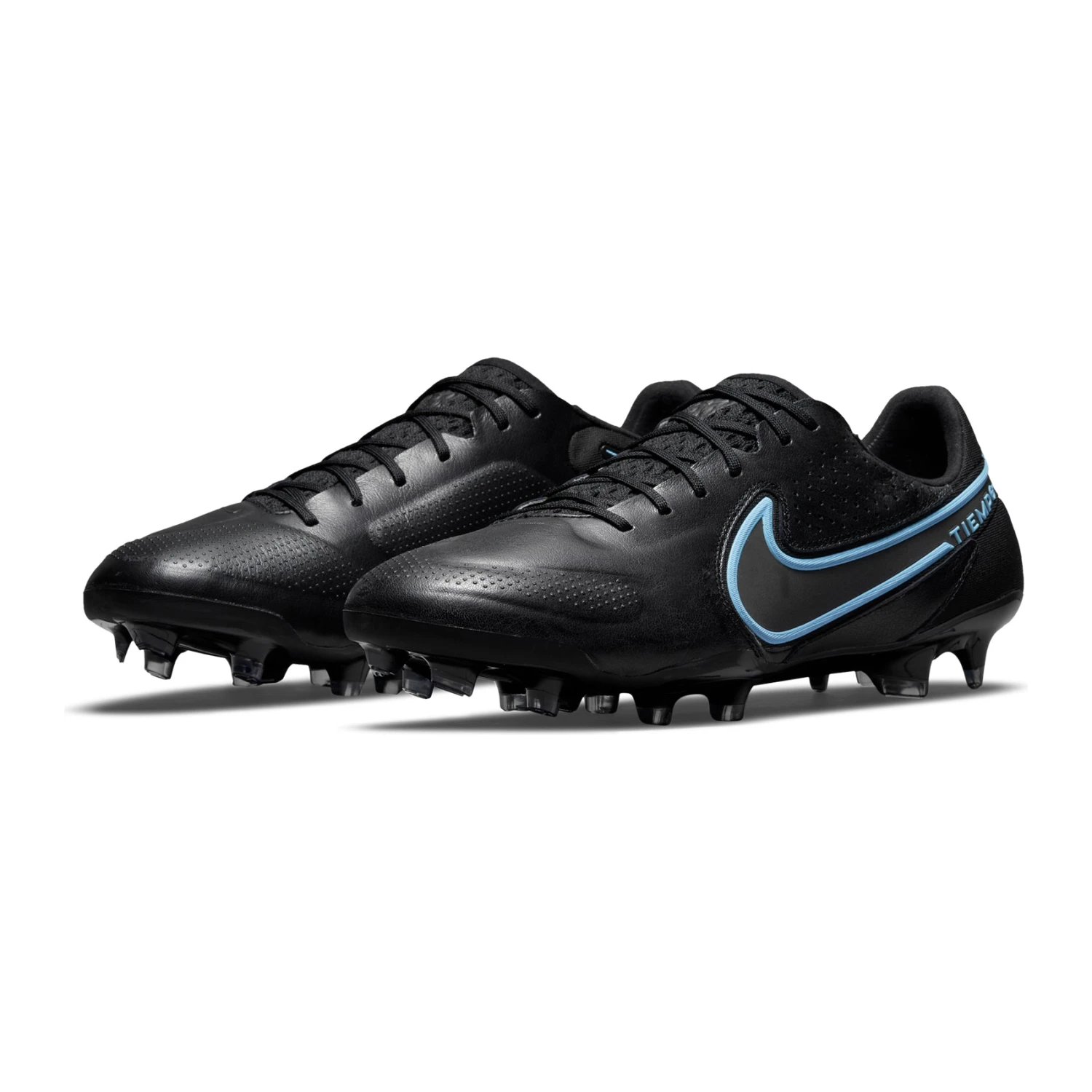 Nike Unisex Tiempo Legend 9 Elite FG Soccer Shoe - Black/Iron Grey 4 Nike Unisex Tiempo Legend 9 Elite FG Soccer Shoe - Black/Iron Grey - Image 4