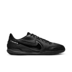 Nike Unisex Tiempo Legend 9 Academy IC Soccer Shoe - Black/Dark Smoke - Regular (D)