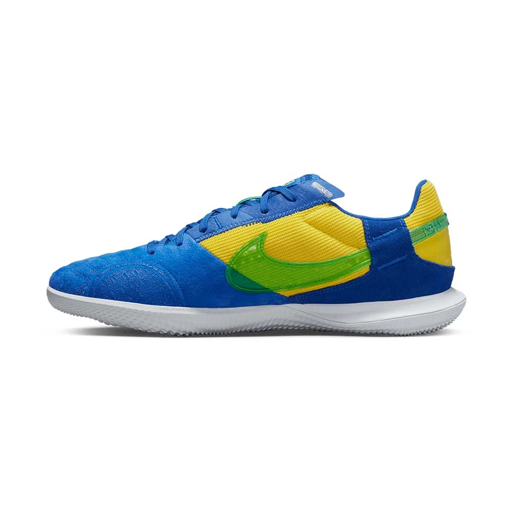 Unisex Nike Streetgato IC Soccer Shoe - Game Royal/Stadium Green/Yellow Strike 2 Unisex Nike Streetgato IC Soccer Shoe - Game Royal/Stadium Green/Yellow Strike - Image 2