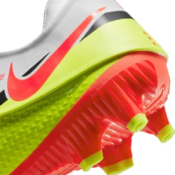 Nike Unisex Phantom GT2 Academy Flyease FG/MG Soccer Shoe - White/Bright Crimson/Volt -Soccer Shoes Shop DH9638 167 PHSYD002 2000
