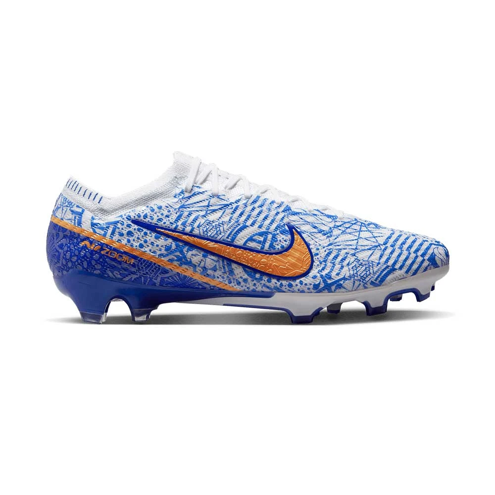 Unisex Nike Mercurial Zoom Vapor 15 Elite CR7 FG Soccer Shoe - White/Metallic Copper - Regular (D) 1 Unisex Nike Mercurial Zoom Vapor 15 Elite CR7 FG Soccer Shoe - White/Metallic Copper - Regular (D)