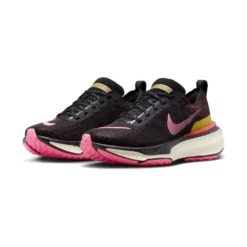 Nike Women's ZoomX Invincible Run Flyknit 3 Running Shoe - Earth/Pink Spell/Black - Regular (B) 12 Nike Women's ZoomX Invincible Run Flyknit 3 Running Shoe - Earth/Pink Spell/Black - Regular (B) -Soccer Shoes Shop DR2660 200 PHCFH001 1