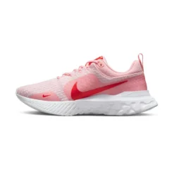 Nike Women's React Infinity React 3 Running Shoe-Medium Soft Pink/White/Summit White/Light Crimson- Regular (B) -Soccer Shoes Shop DZ3016 600 PHSLH001