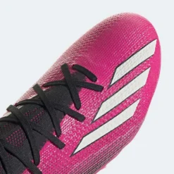 ADIDAS Unisex X SPEEDPORTAL.2 FG Soccer Shoe - Team Shock Pink 2/Zero Metalic/Core Black - Regular (D) -Soccer Shoes Shop GV9563 front