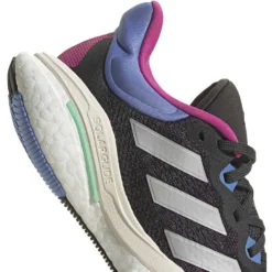 ADIDAS Women Solar Glide 6 Running Shoe - Carbon/Silver Met/Blue Fusion - Regular (B) -Soccer Shoes Shop GW1963 04