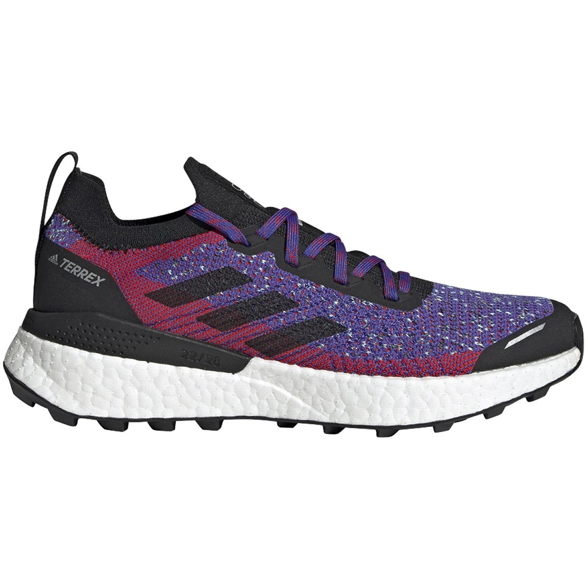 ADIDAS Women's Terrex Two Ultra Primeblue Trail Running Shoe - Scarlet/Core Black/Hazy Sky - Regular (B) 1 ADIDAS Women's Terrex Two Ultra Primeblue Trail Running Shoe - Scarlet/Core Black/Hazy Sky - Regular (B)
