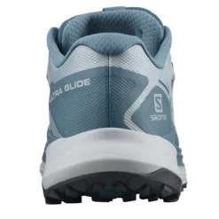 Salomon Women's Ultra Glide Trail Running Shoe - Bluestone/Perl Blue/Ebony - Regular (B) -Soccer Shoes Shop L41553900 6 GHO ULTRA GLIDE W Bluesto