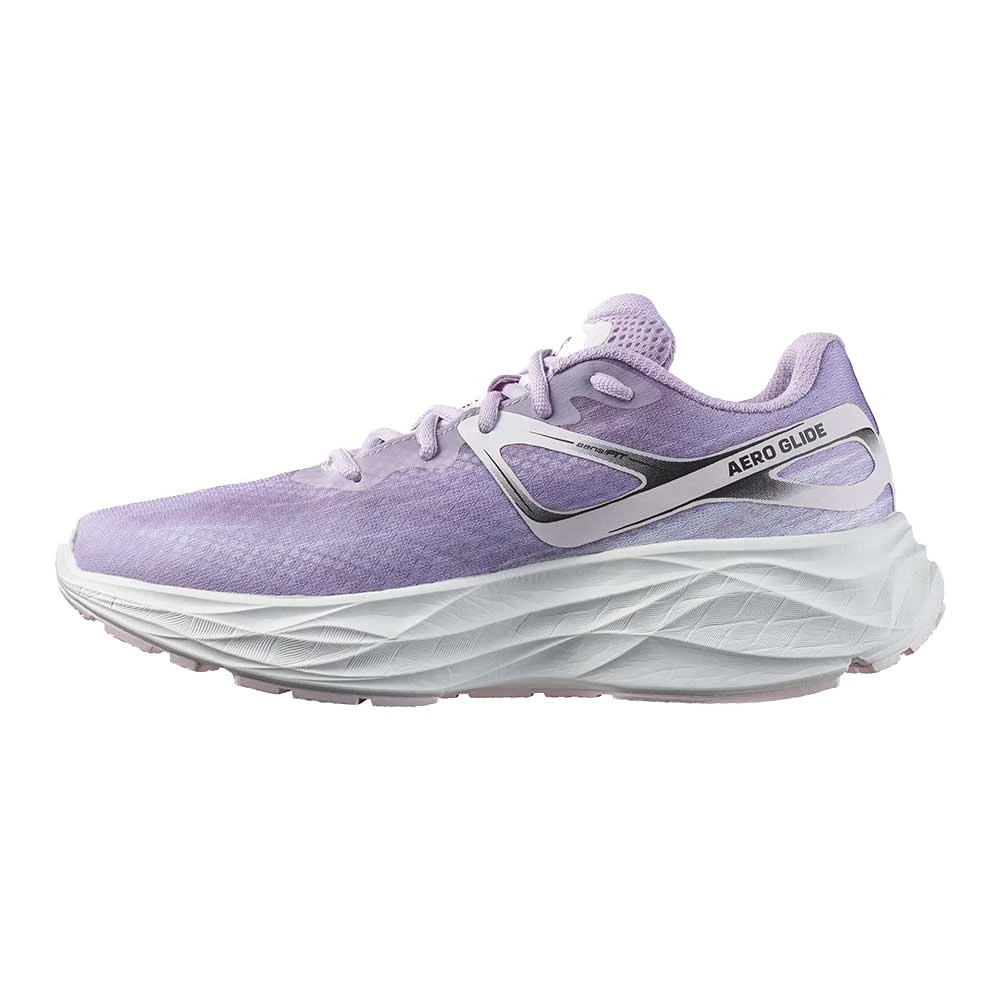 Salomon Women's Aero Glide Running Shoe- Orchid Bloom/Cradle Pink/White- Regular (B) 3 Salomon Women's Aero Glide Running Shoe- Orchid Bloom/Cradle Pink/White- Regular (B) - Image 3