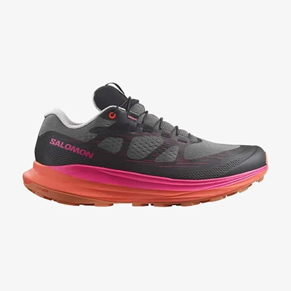 Salomon Women's Ultra Glide 2 Trail Running Shoe - Plum Kitten/Black/Pink Glo - Regular (B) 1 Salomon Women's Ultra Glide 2 Trail Running Shoe - Plum Kitten/Black/Pink Glo - Regular (B)