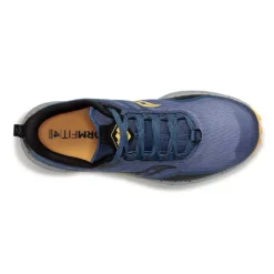 Saucony Women's Peregrine 12 Trail Running Shoe - Basin/Gold - Regular (B) -Soccer Shoes Shop S10737 30 3