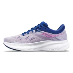 Saucony Women's Ride 16 Running Shoe - Mauve/Indigo - Regular (B) -Soccer Shoes Shop S10830 30 2