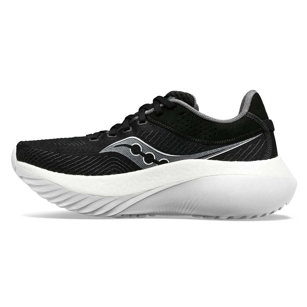 Saucony Women's Kinvara Pro Running Shoe - Black/White - Regular (B) 3 Saucony Women's Kinvara Pro Running Shoe - Black/White - Regular (B) - Image 3