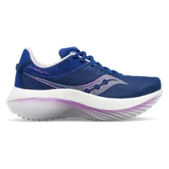 Soccer Shoes Shop 15 Saucony Women's Kinvara Pro Running Shoe - Indigo/Mauve- Regular (B)