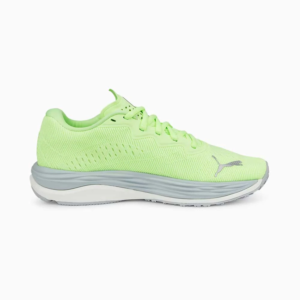 Women's Velocity Nitro 2 Running Shoe- Puma White/Speed Green- Regular (B) 1 Women's Velocity Nitro 2 Running Shoe- Puma White/Speed Green- Regular (B)