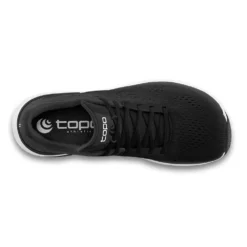 Topo Athletic Women's Ultrafly 4 Running Shoe - Black/White- Regular (B) -Soccer Shoes Shop W056.Black White 02