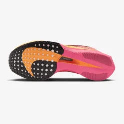 Women's Nike ZoomX Vaporfly Next % 3 Running Shoe - Hyper Pink/Black/Laser Orange- Regular (B) -Soccer Shoes Shop a04104f5 fbb2 4bc3 8d82 b7167b88498a