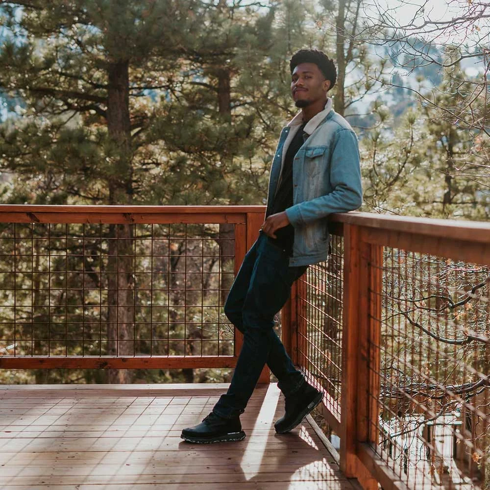 Unisex KO-Z Chukka Splash Boot - Black/Black 8 Unisex KO-Z Chukka Splash Boot - Black/Black - Image 8