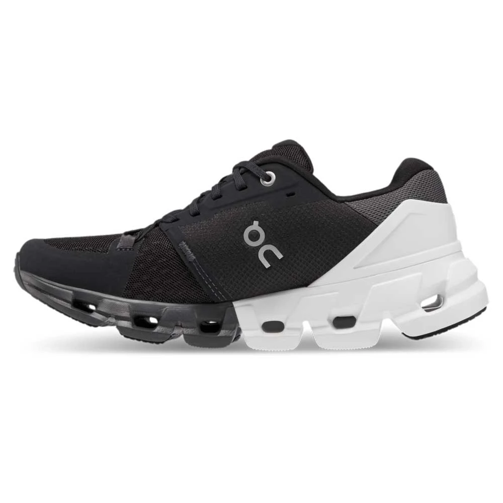 On Running Women's Cloudflyer 4 Running Shoe - Black/White - Regular (B) 3 On Running Women's Cloudflyer 4 Running Shoe - Black/White - Regular (B) - Image 3