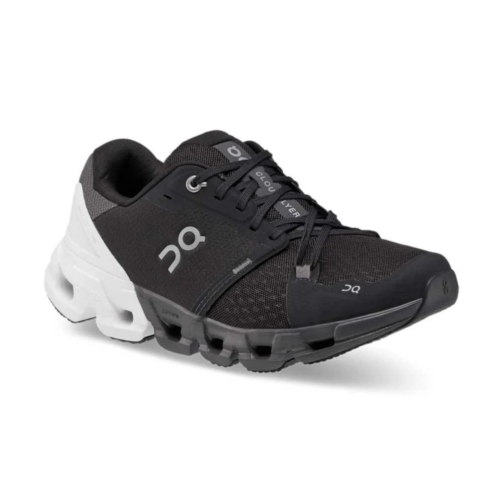 On Running Women's Cloudflyer 4 Running Shoe - Black/White - Regular (B) 2 On Running Women's Cloudflyer 4 Running Shoe - Black/White - Regular (B) - Image 2