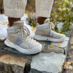 Women's X-Scape SPSK Mid Boot- Blanc/Off White- Regular (B) -Soccer Shoes Shop womens x scape spsk mid blanc off white ls 1 800x 3f83bf6e 8fac 41d8 9947 c90dce63be6e